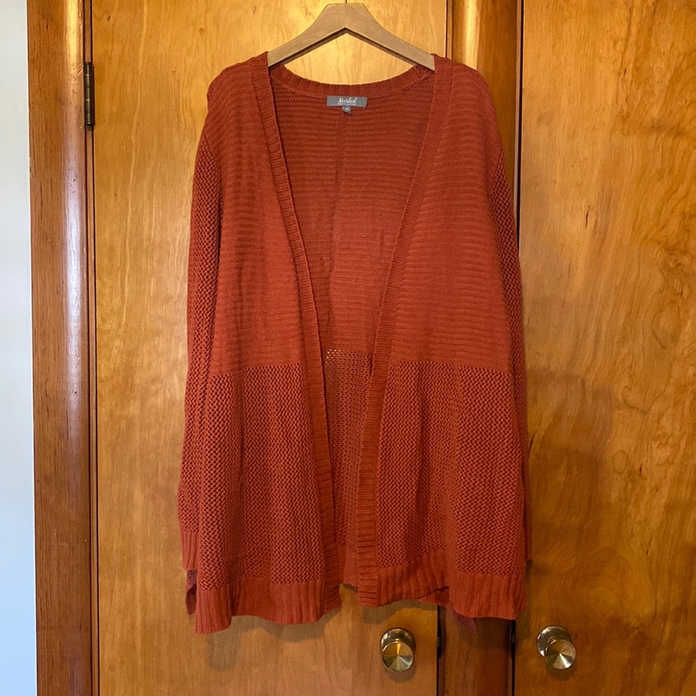 Womens Marbled reunited clothing sweater